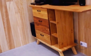 Copeaux & Co - Comment réaliser un meuble télé en bois ?