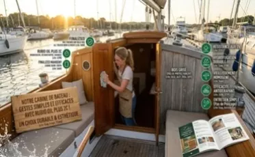 Bateau et boiseries marines : finitions adaptées